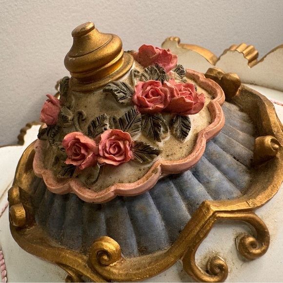 Vintage Carlton Cards Horses Carousel Not Musical Not Working - Picture 11 of 16